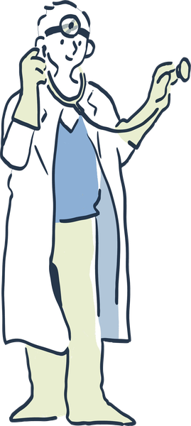 住宅診断を担当するキャラクター Dr.ヤマト